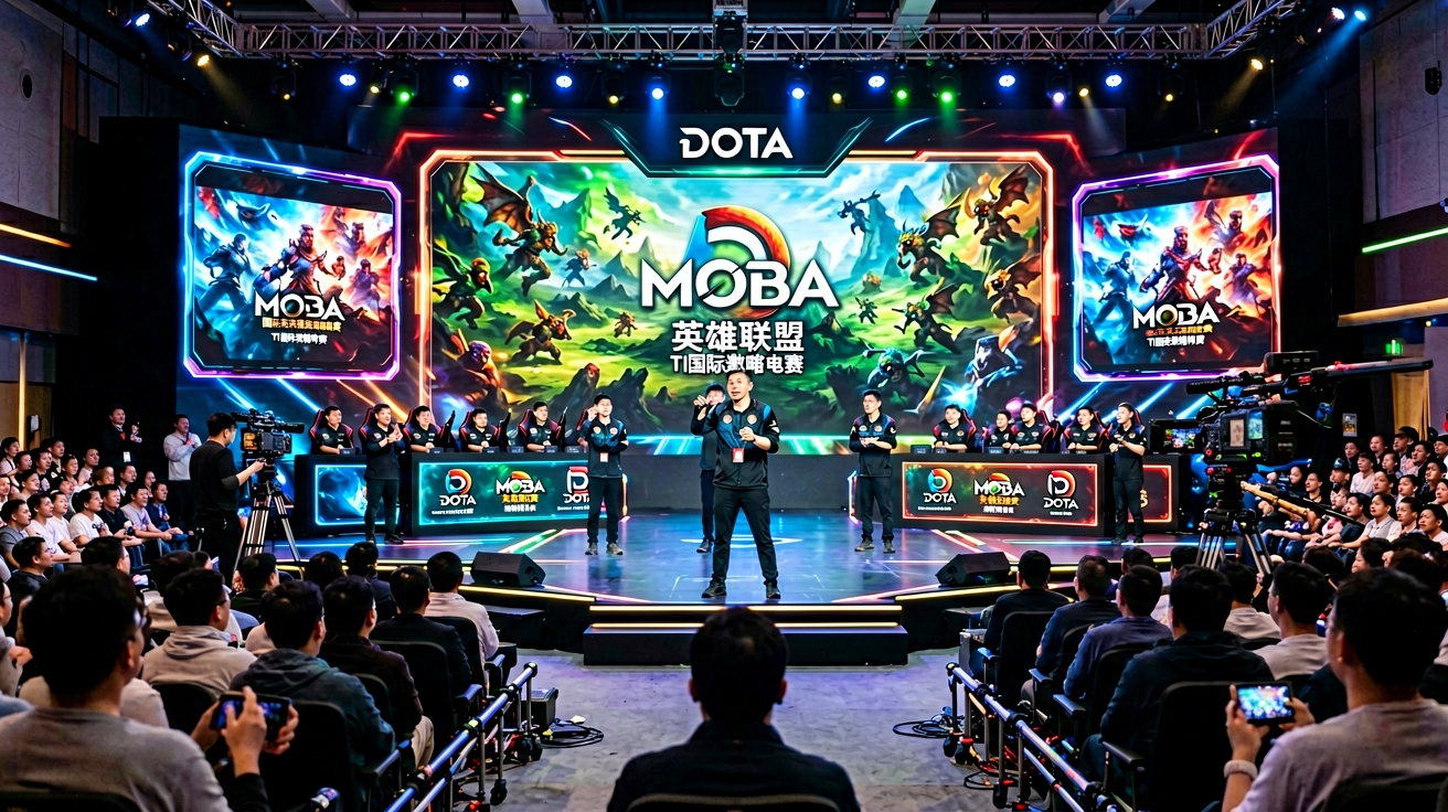 Dota 2国际邀请赛电竞舞台